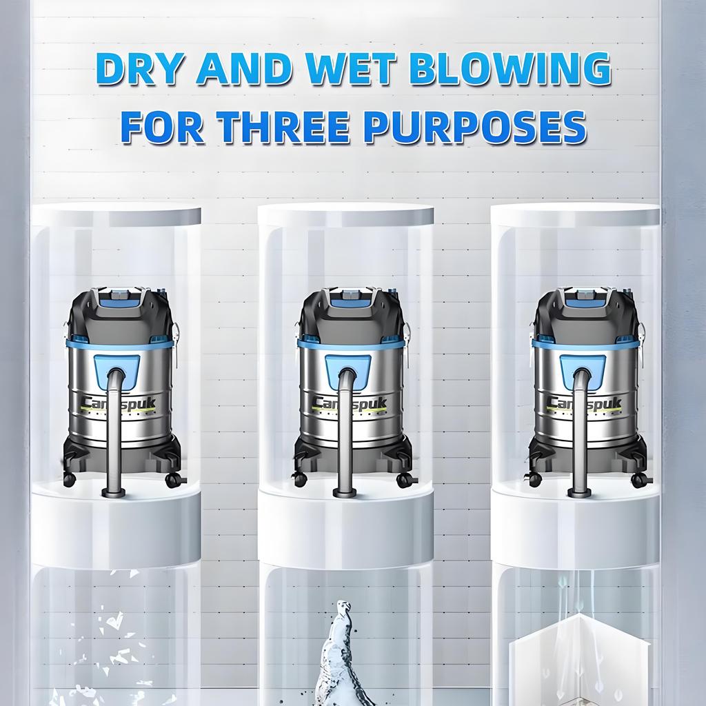 3200W Electric Vacuum Cleaner Industrial Large Suction Home Car Commercial Cleaning Seam Cleaner Woodworking Cleaning Machine