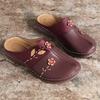 Fashion Simple Women Slippers Comfort Closed Toe Platform Sandals New Flower Daily Wedding Slippers Beach Outdoor Slides Women