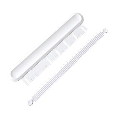 Cake Curved Flower Arranging Aid Fondant Cake Edges Marker with Graduated Scale