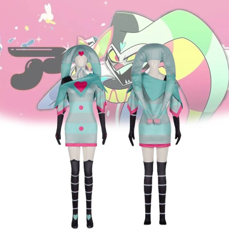 Hazbin Hotel Cosplay Set Stylish And Comfortable Classic Costumes Halloween