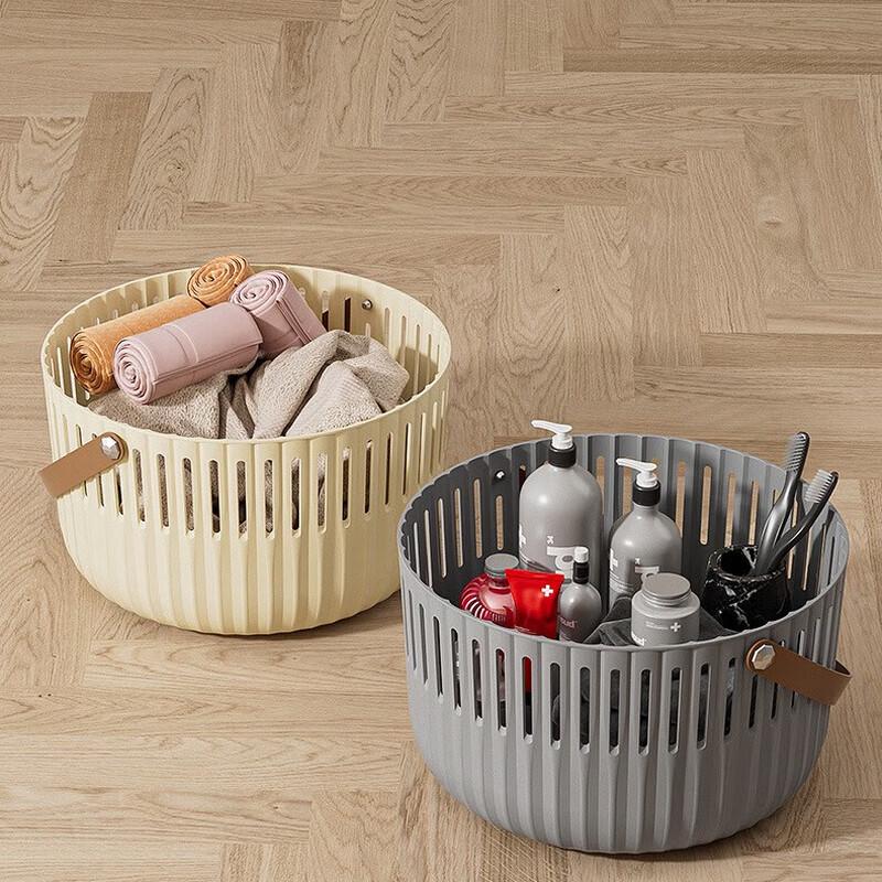 Small Wall-Mounted Laundry & Storage Basket