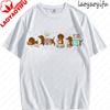 High Quality Cotton Dachshund Book Lover Reading Wiener Dog Bookish Gifts for Dog Moms Women Fashion Breathable Oneck Tee