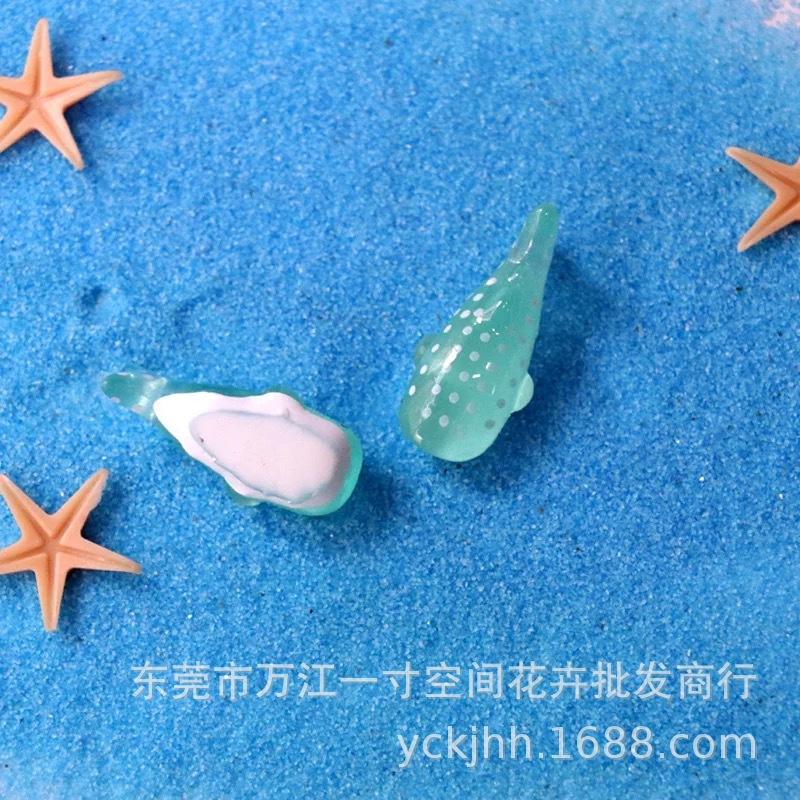 Spotted Shark Mediterranean Resin Figurine - Creative Decorative Micro Landscape Piece