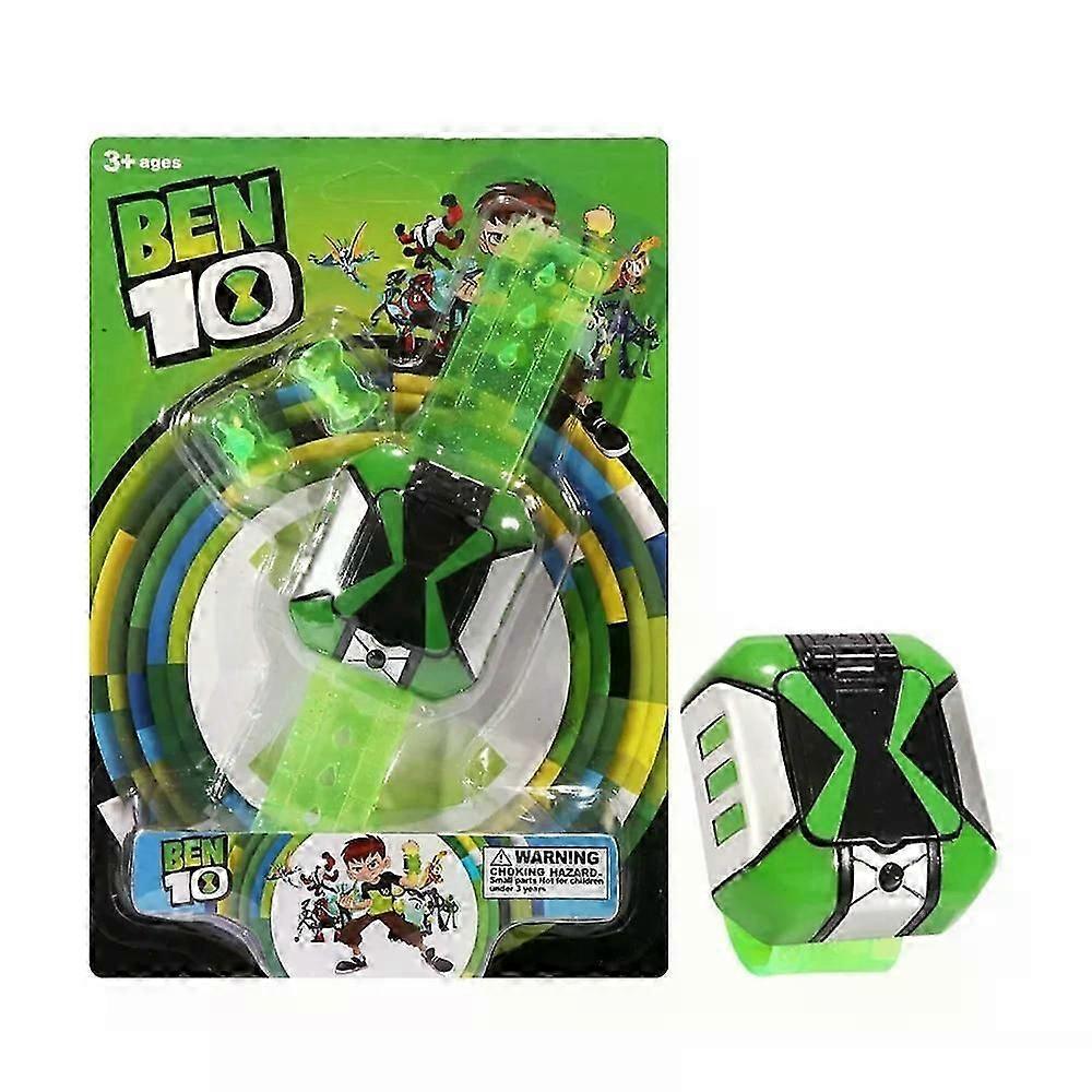 Omnitrix BEN10 Action Figures Ben Tennyson Projection Watch Deformation Sound Light Doll Smart Watch Children's Birthday Gifts
