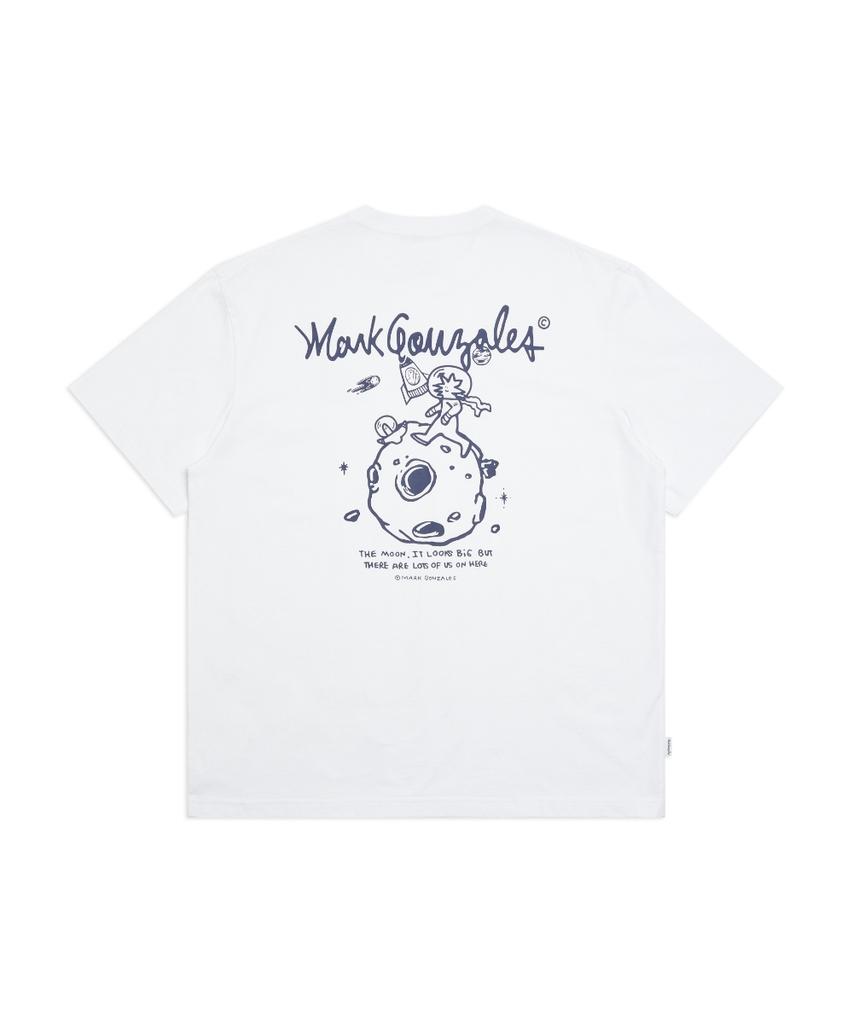 Mark Gonzales Space Doodle Graphic T-Shirt - White