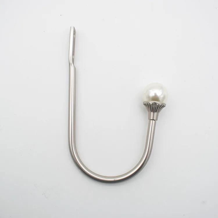 Carved Small Crystal Ball Aluminum Alloy Curtain Wall Hook Crystal Curtain Storage Vacation Home Decoration