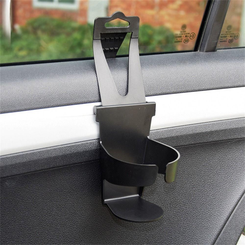 Door Mount Automotive Stand Mug Organizer Bottle Drinks Rack Drinking Bottle Can Car Cup Holder