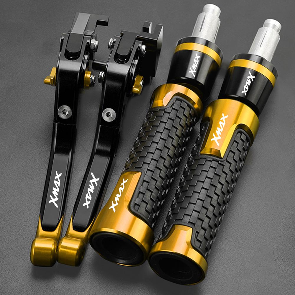 Für YAMAHA XMAX 125 200 300 400 X MAX X-MAX 2022 2023 Motorrad Zubehör Einstellbare Bremse Kupplung Hebel griff Grip