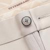 Qipai Men's Cool-Touch Anti-Bacterial Mosquito-Repellent Business Casual Slim Straight Pants