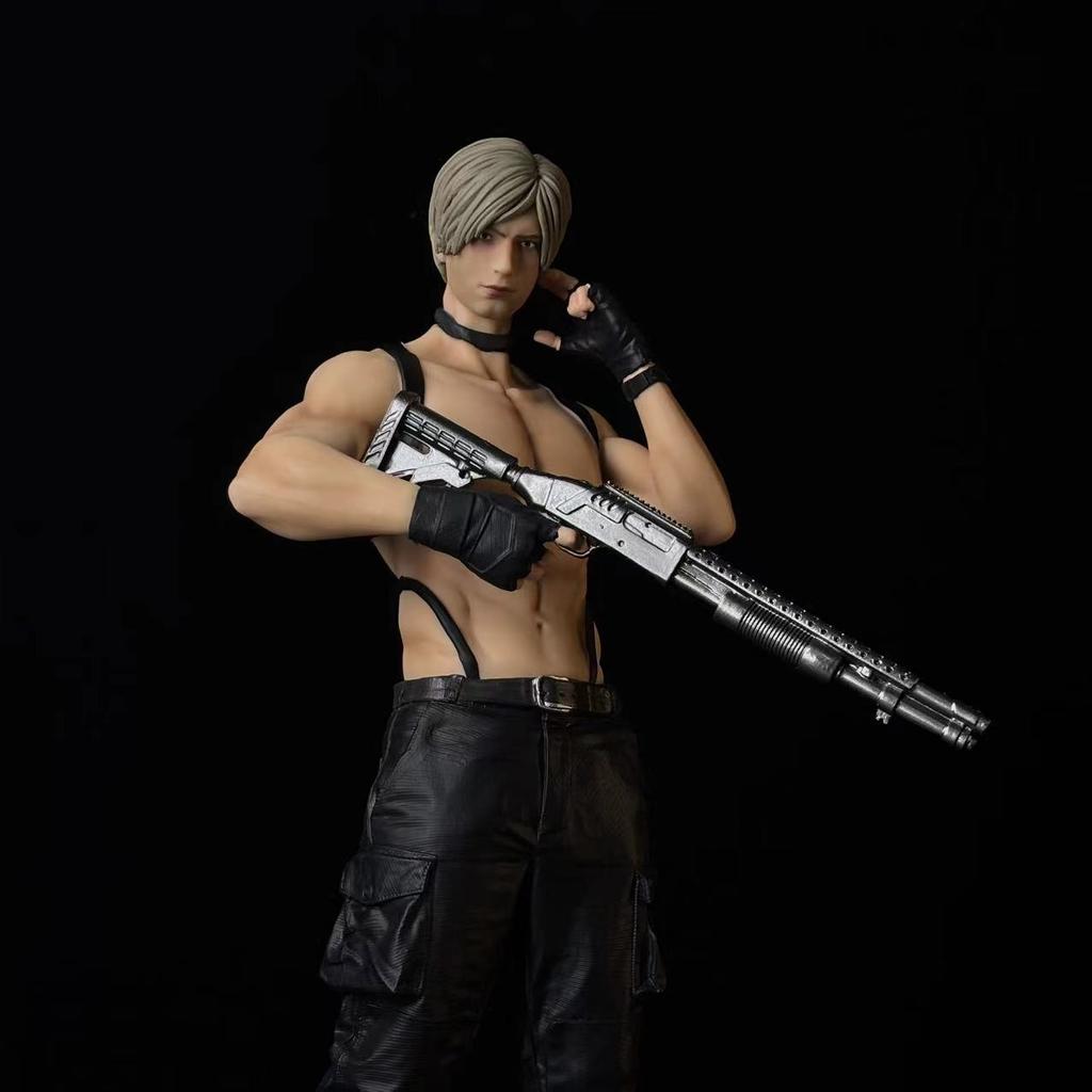 New Leon S Kennedy 3rd Generation GK Model Resident Evil Anime Game Peripheral Desktop Ornament Popular Toy Present For Anime