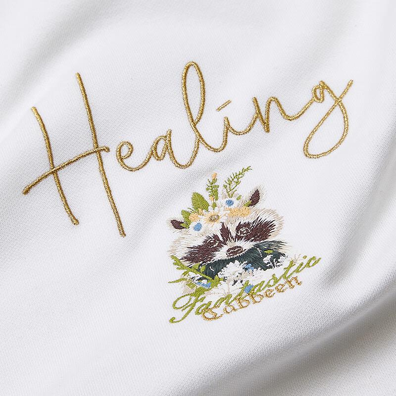 

Свитшот Cabbeen с вышивкой «Цветной енот» 3XL