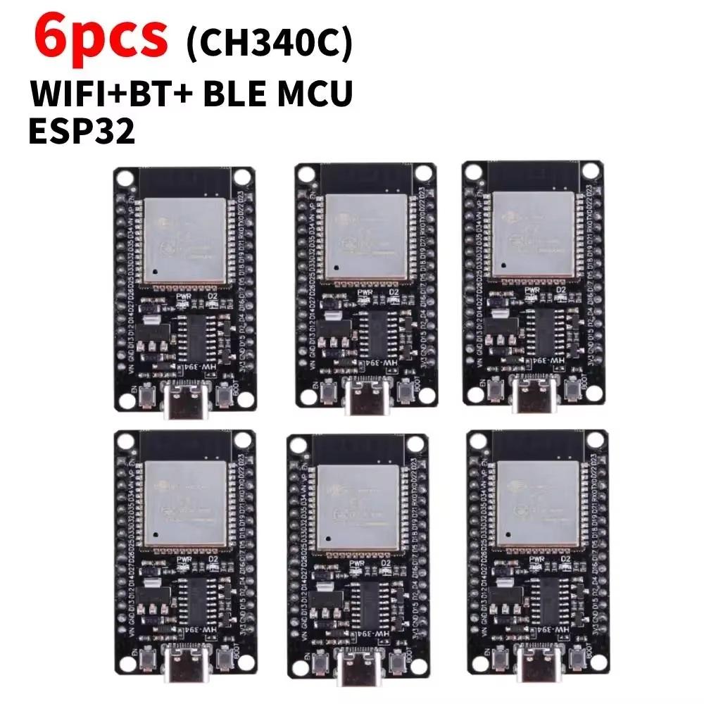 ESP32 -32 Development Board TYPE-C CH340C/ USB CP2102 WiFi+Bluetooth Ultra-Low Power Consumption Dual Core Wireless Module