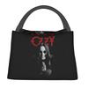 Ozzy Osbourne British Heavy Metal Rock Music Singer Insulated Lunch Bag for Women Kids Food Boxes Thermal Lunch Box Tote
