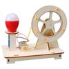 Lustiger DIY Mini-Kurbelgenerator DIY Wissenschaftsexperimentierkasten & Bildungsmodell Spielzeug für Kinder Geschenk Spielzeugprojekt