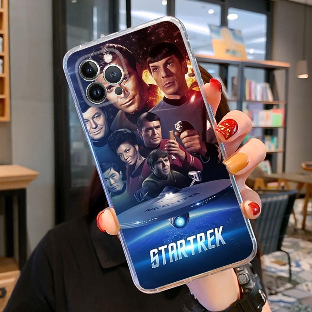 S-Stars T-Trek Phone Case For iPhone 15 14 11 12 13 Mini Pro XS Max Cover 6 7 8 Plus X XR SE 2020 Funda Shell