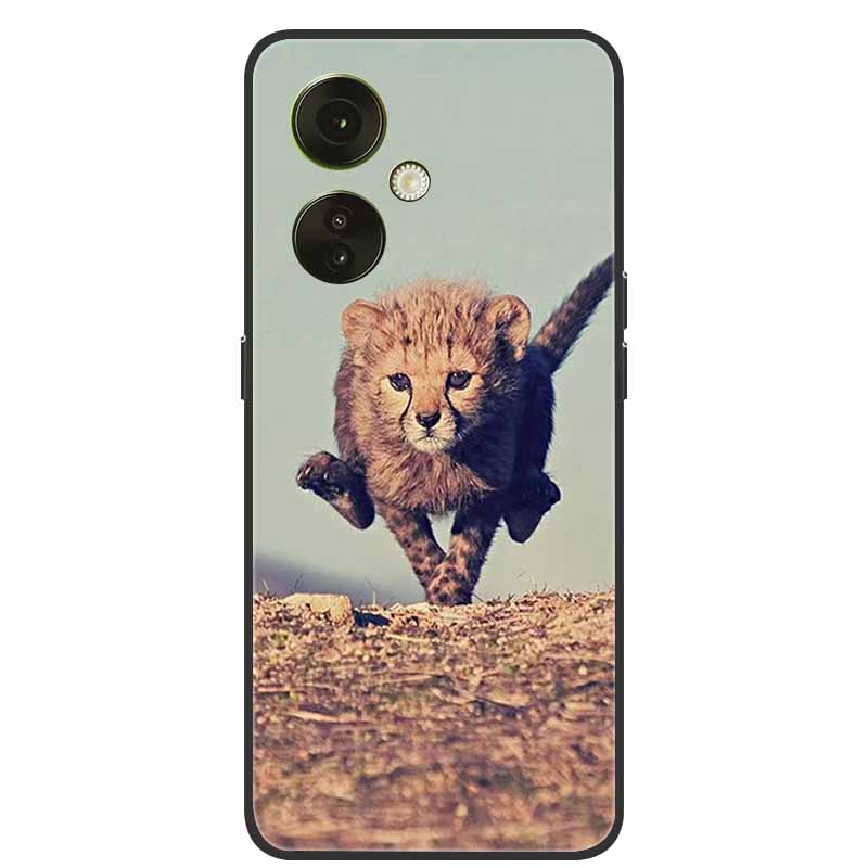 Pour Coques OnePlus Nord CE 3 5G Nord CE3 Lite Chats Peints Silicone TPU Souple Coque Arrière Coques de Téléphone Pour OnePlus Nord CE3 Lite 5G