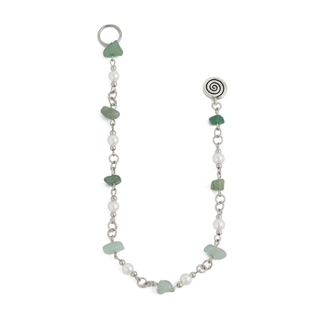 Pearl Tassel Hair Band Ethnic Style Weave Hair Accessories Braided Hair Ring  Girl/Women