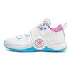Li-Ning Way of Wade 6 Buzzer Beater Men Sneakers White Blue Pink ABAT131-2