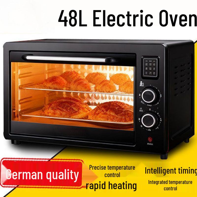 48L Smart Multi-functional Electric Oven - Large Capacity Baking & Roasting Essential