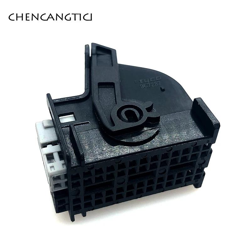 

1 Set 52 Pin Way Tyco Amp Auto Electrical Cable Socket Plug Car Female Wiring Harness Unsealed Connector With Terminals 967287-1 1 Set синій