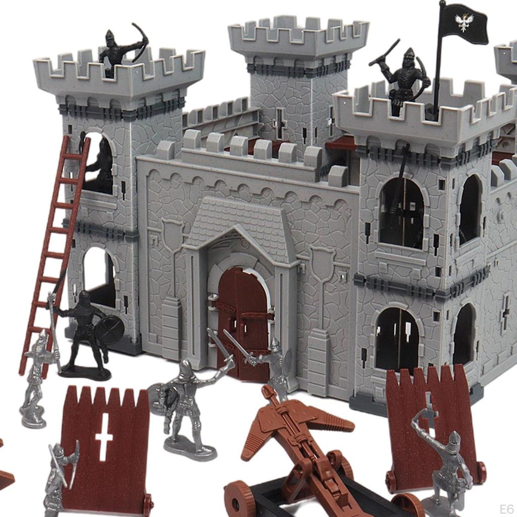 C Battle Model Set TroopCarrierVehicle Multicolor Simulate Siege War for Development Logical Men