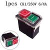 High Quality 100% Brand New Switch CK1/AC250V Black Switches 2.0*2.0*1.2in Control Switches Electrical Equipment