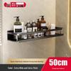 JINGRUIXIANG No-Drill Stainless Steel Bathroom Shelf
