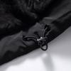Dibenze Men's Plus Size Fleece Lined Hooded Winter Jacket