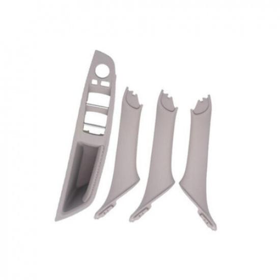 4X For BMW 5 Series F10 F11 F18 520 523 Car interior Door Handle ABS Part Trim