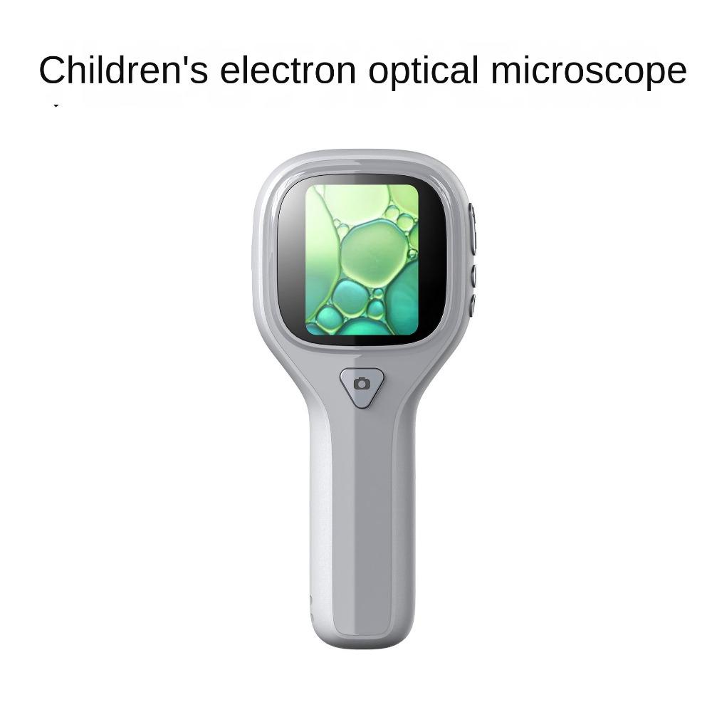 With 2 Inch Screen Kids Microscope High Definition Children Microscope  Birthday Gift