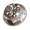 Stainless Steel ABS Mechanical Timer 60 Minutes Duration Countdown Timer  Kitchen Office