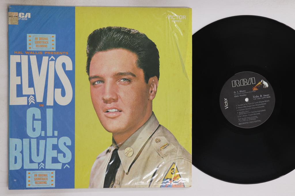 LP Record ELVIS PRESLEY - G. I. Blues LSP2256 RCA Victor 1964 US Rock Used