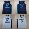 Yuki Kawamura #17 Grizzlies Basketball Jersey - Heat-Pressed