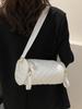 Fashion-forward Cylinder Shape Women's Sling Bag Ideal For Daily Use With Soft Pu Material