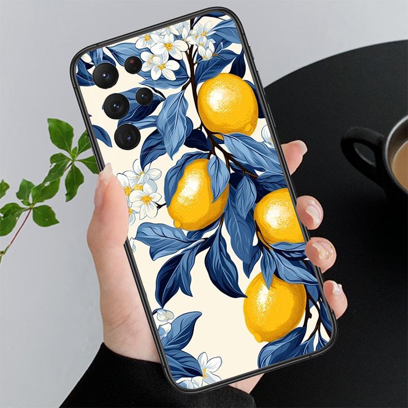

Summer Fruit Lemon Phone Case For Samsung Galaxy A55 A16 A56 A36 A23 A35 A15 A53 A54 A33 A34 A25 A05S A52 A52S A14 A13 A71 A34 5G