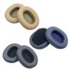 1Pair Ear Pad Replacement Protein Leather Earpads Ear Cushions Sponges Cover Earmuffs for 3.0 Wireless HESH3 Headphones