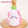 Watermelon Eggplant Apple Garlic Carrot Plush Keychain For Girls Accessory Bag