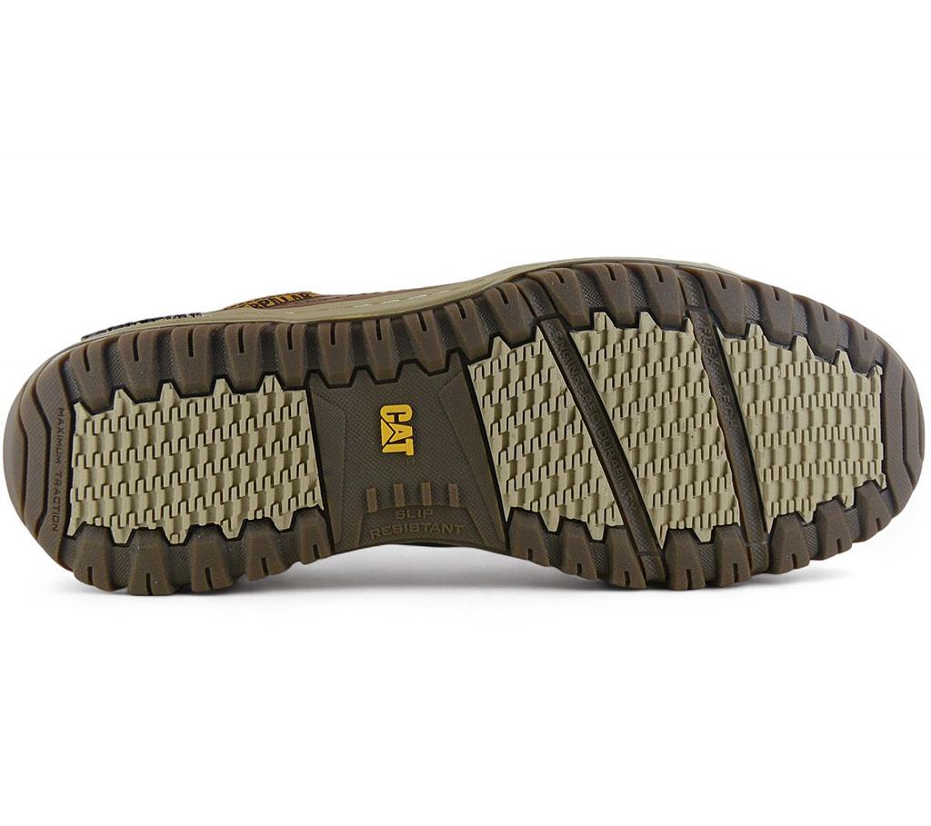 CAT Caterpillar APA OXFORD - Men's Outdoor Shoes Leather Brown P711584 ORIGINAL