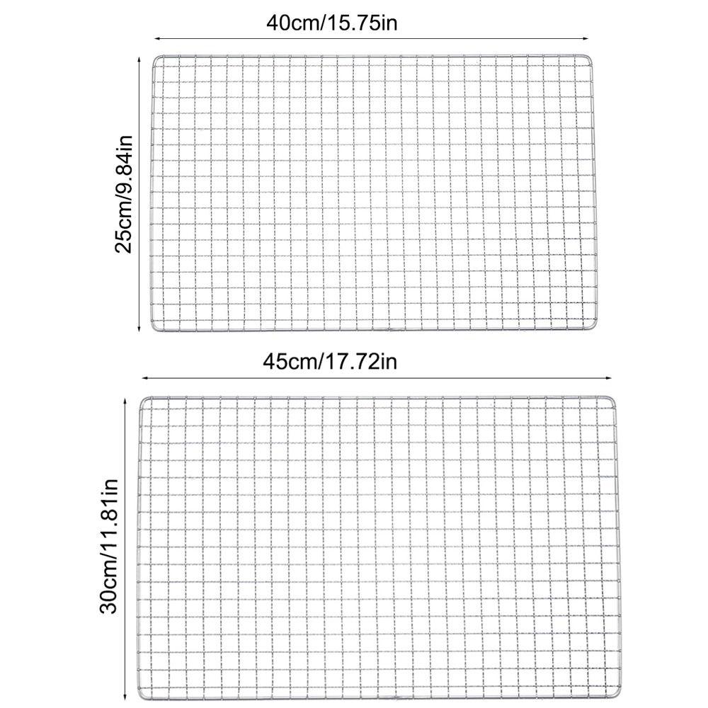 Opakovaně použitelný rošt na grilování Nerezový rošt na pečení a chlazení Rošt na dřevo Venkovní grilovací pec