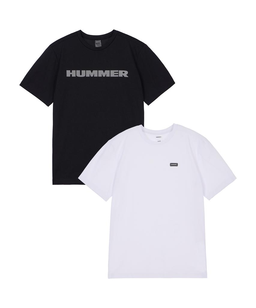HUMMER [2Pack] Summer Sorona Functional Quick-Drying Cool Short Sleeve T-Shirt