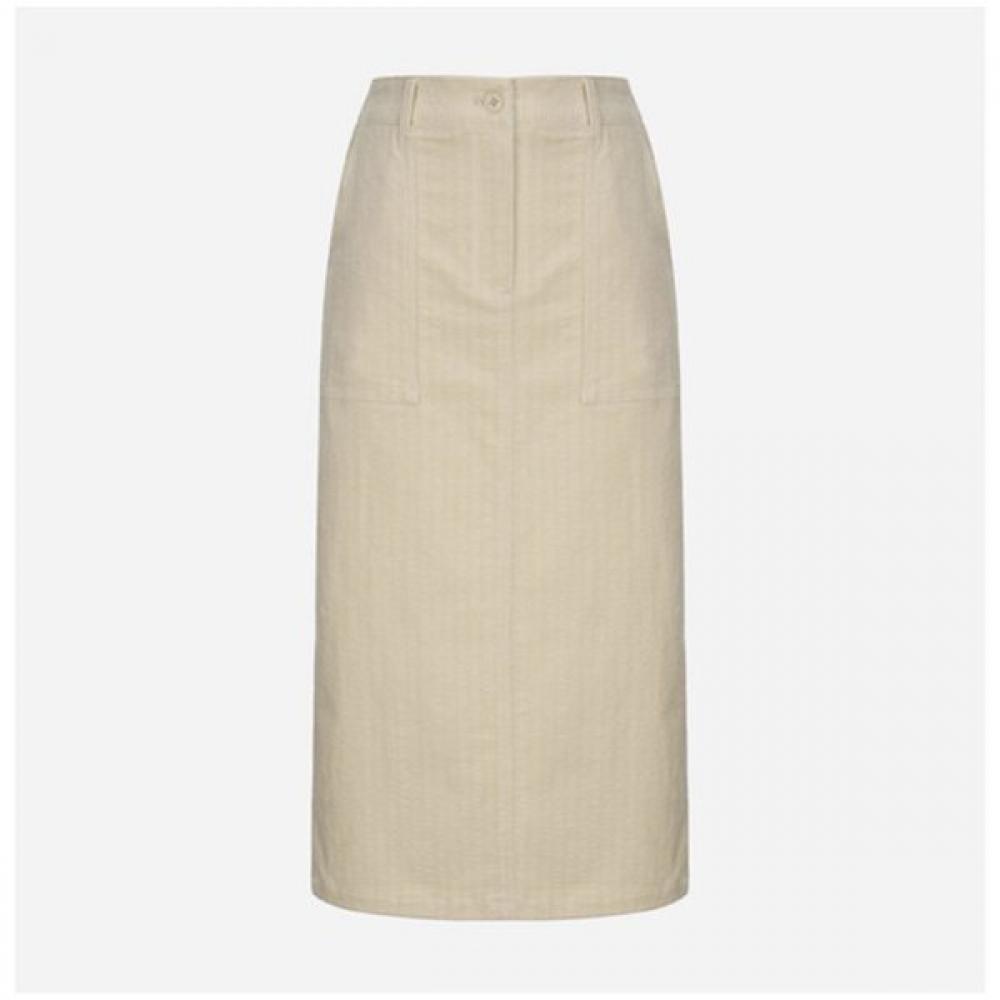 

THursday Island Corduroy H Line Skirt T258msk243w beige (BE)/M