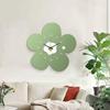 Simple Wall-mounted Clock Clock Wall-mounted Guest Restaurant Creative Flower Bedroom Pastoral Style Room Decoration Silent Clock