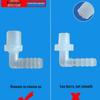 1" Male Thread Elbow to 2" Male, 3" Male, 4" Pagoda Water Nozzle Fish Tank Hose Quick Connector
