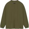 Fear of God Essentials Jersey Long-Sleeve Tee Military Men Tops Green 125BT244205F