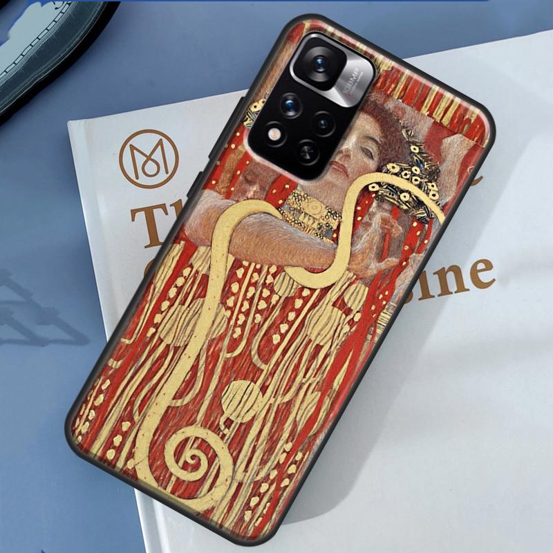 The Kiss Gustav Klimt Painting Case For Xiaomi Redmi 13C 10C 12C 14C Redmi Note 14 13 Pro 12 11 9 10 9S 10S 11S 12S Cover
