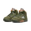 Air Jordan 5 Retro PS Olive Army Olive Solar Orange 440889-308