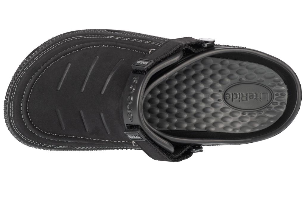 Crocs Yukon Vista II Clog, Mens Black Slides