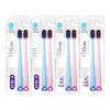 Saky+ ZHS-KG08 Wide Head Soft Bristle Toothbrushes