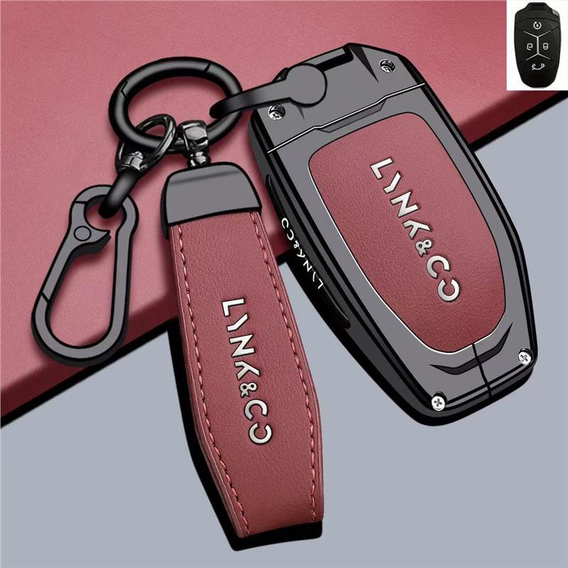 Lynk & Co 09 Key Case Shell with Buckle for Models 03/02/01/05/06/07/08 & EMP 900/Z20/Z10