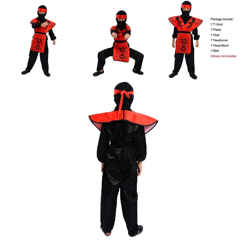 Ohromující dětský cosplay kostým Ninjago, ideální na Halloween a večírky z měkké látky